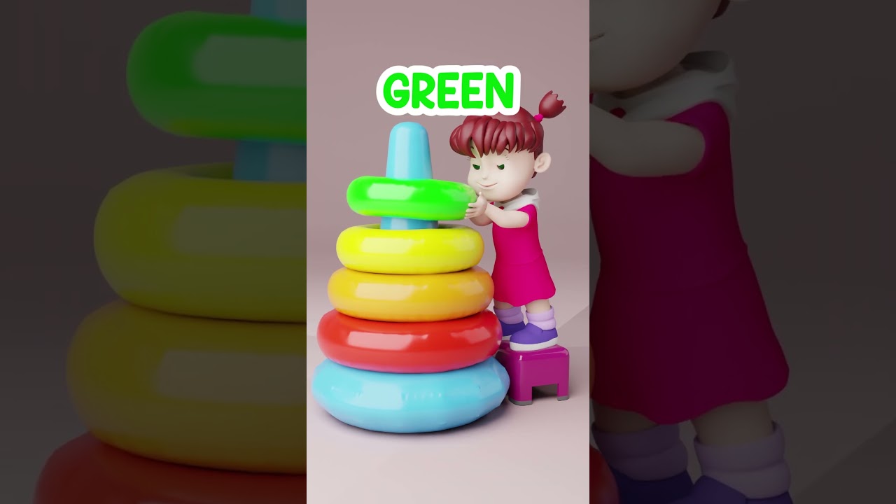 Stacking Ring Colours Song #shorts
