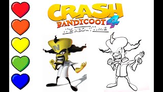 Drawing Neo Cortez - Crashs 4 Video Juego - Dibujos Faciles