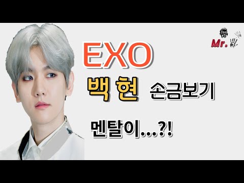EXO 백현의 손금을 읽어 보자! 오! 멘탈이 ㄱㄹ한데!