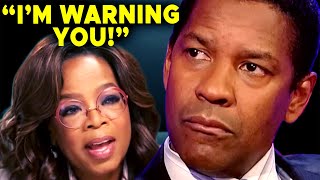 Denzel Washington Confronts Oprah!