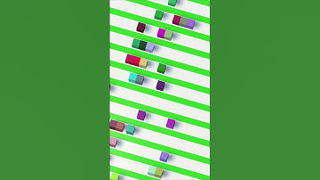 Sliding Cubes | Unity 3d Animation #oddlysatisfying #satisfyingvideos #unity3d