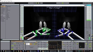 Leap Motion Midi Control with Geco