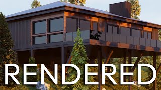 We ANIMATED This Beautiful Glass House | RNDRVSN