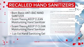 WEB EXTRA: FDA adds four more hand sanitizers to recall list
