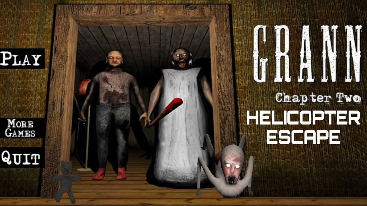 GRANNY CHAPTER 2 | HELICOPTER ESCAPE | HORROR GAME | PART 1 #granny2 # ...
