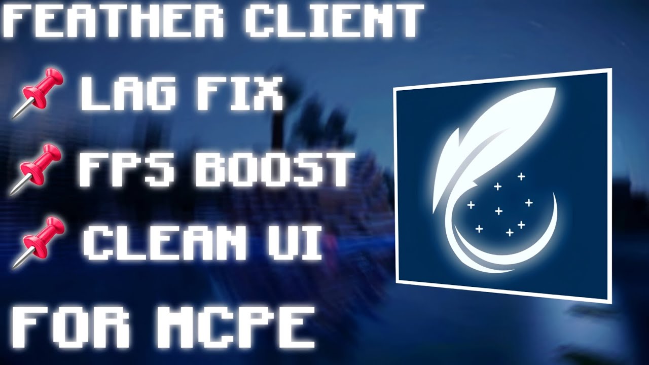 Finally, I Found The Best FEATHER CLIENT For MCPE😍 | Minecraft |