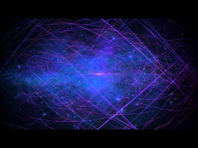 4K Purple Blue Void Slow Space Travel 2160p Motion Background 