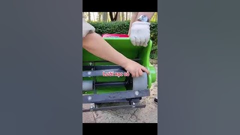 Máy cày xới đất mini máy cắt cỏ nông nghiệp máy lên luống tạo rãnh đa năng #automobile #farming