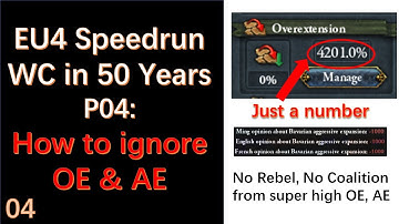 How to ignore OE & AE?  EU4 Speedrun. World Conquest in 50 Years - P04