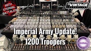 STAR WARS MASSIVE Action Figure Army 500 Stormtroopers Legends-Con [TVC  3.75 Inch HASBRO]