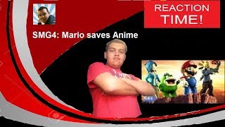 Reaction Time | SMG4 Mario saves anime