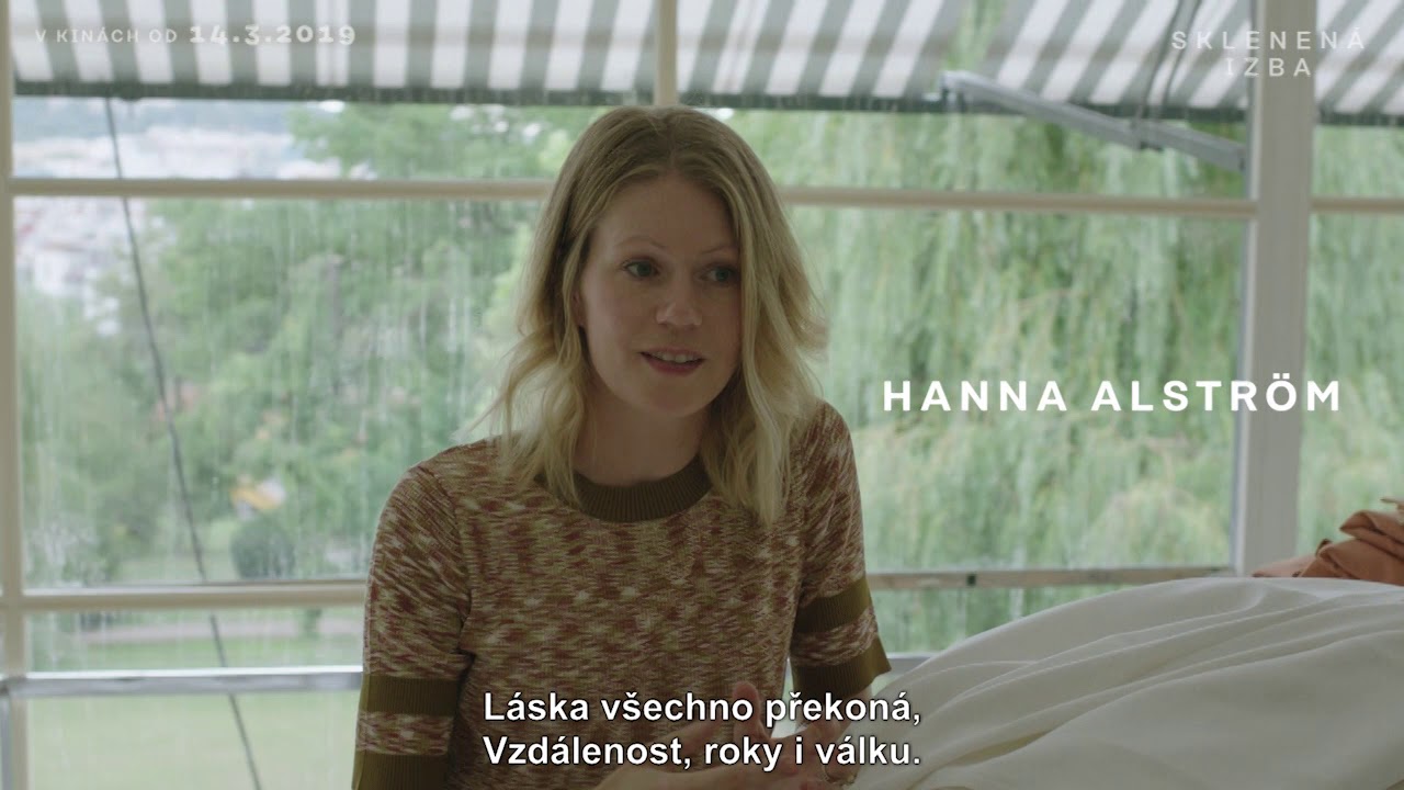 SKLENENÁ IZBA od 14.3. v kinách Hanna ALSTRÖM - Q&As #2 - YouTube.