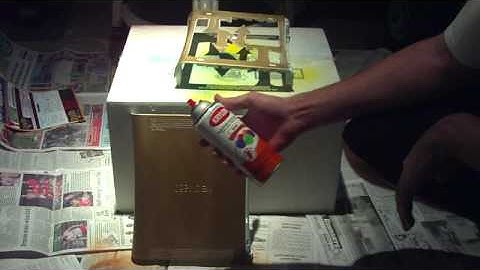 How to Paint Xbox 360 Case