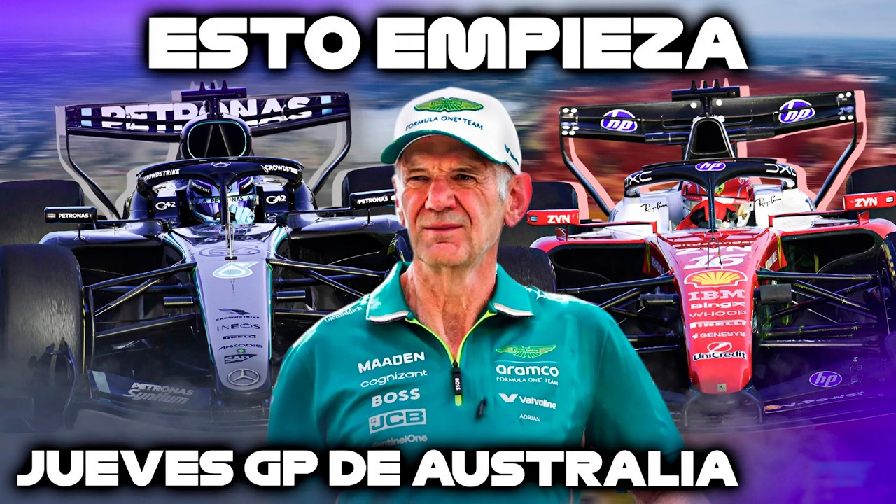 Esto empieza: Jueves GP Australia F1