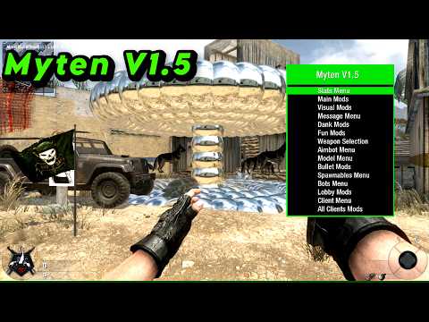 COD BO1 | TU11 | Myten 1.5 Mod Menu Xbox 360 RGH/JTAG