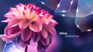 SlideShow – Crystal Glass – After Effects
