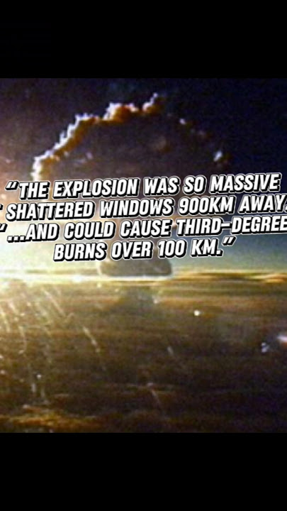 This Explosion Was Seen 1,000KM Away! 🌎'#shorts#nuclearweapon#fear #rocket#bomb#history#historyfacts