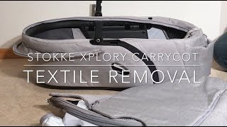 : How to Remove and Wash the Textiles on a Stokke Xplory Carrycot (Newer Model)
