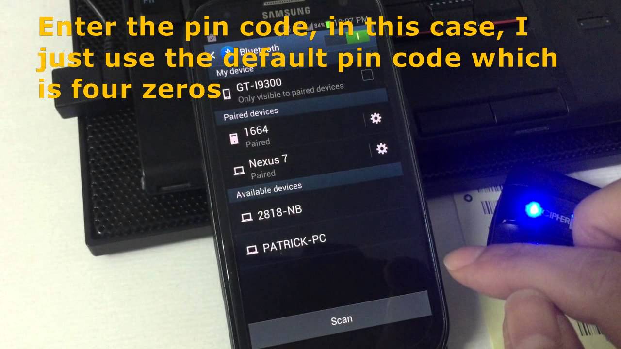 How to use CipherConnect PRO in Android device to work with Cipherlab ...