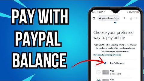 How To Pay With PayPal Balance Instead Of With Credit Card