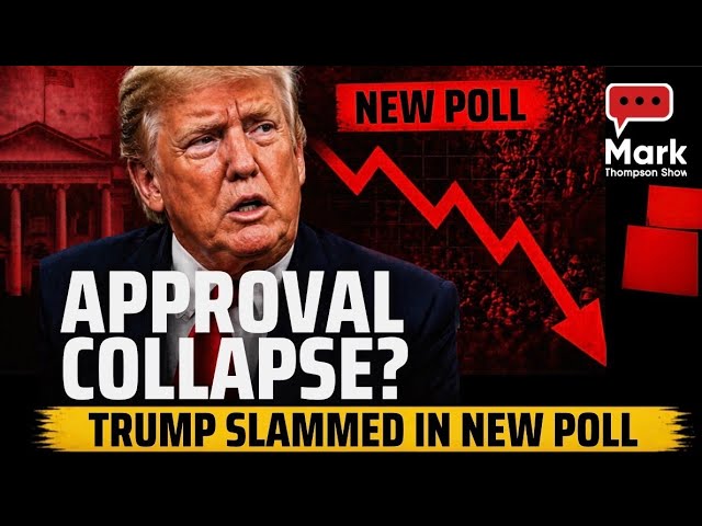Trump Poll Pain Mounts, Pulling  GOP Over Cliff 4/24/26