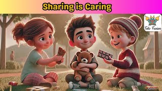 Sharing is caring | A Fun & Heartwarming Story for Kids | Sing, Move & Play #kids #poem