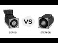 Servo vs stepper motors