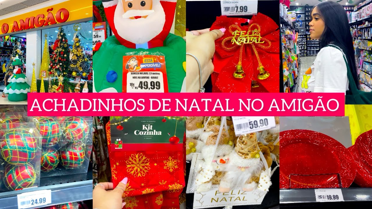 ACHADINHOS DE NATAL 2025 NO AMIGÃO 