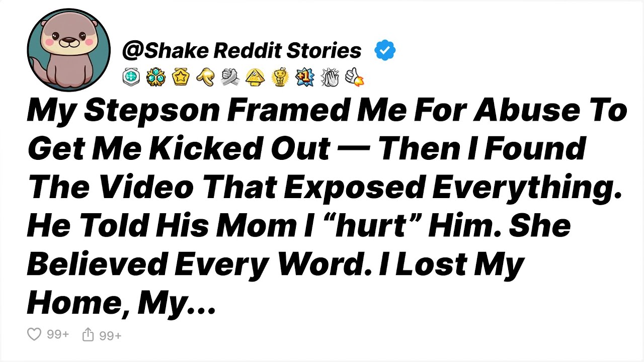 My Stepson Framed Me For Abuse To Get Me Kicked Out — Then I Found The Video... - Reddit Stories
