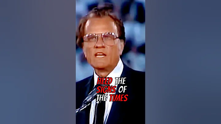 #Jesus said heed the signs of the #EndTimes 🌟 Billy Graham Short Clips