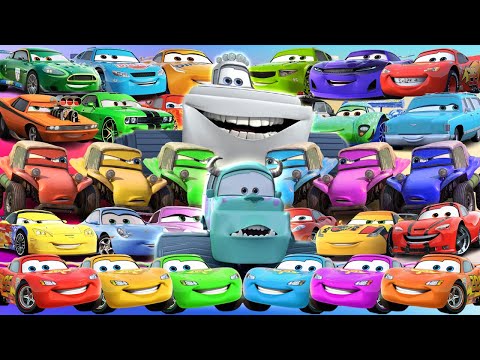 Looking For Disney Pixar Cars Lightning Mcqueen, Bobby Swift, Blue Ramone, Cruz Ramirez