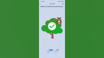 EASY GAME – BRAIN TEST LEVEL 385 MAKE IT SO THAT THE OWL CAN