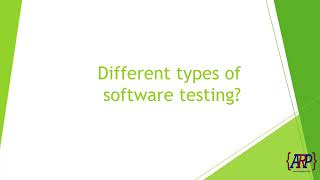 Software Quality Assurance (QA) 101