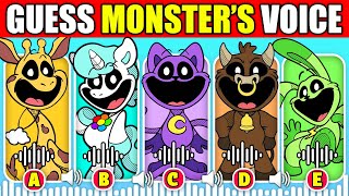 IMPOSSIBLE Guess the Voice! 🔊🎤 | Smiling Critters Poppy Playtime Chapter 3 Characters | Catnap