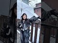 Hana’s Snow Drift Adventure – Two Cars, One Queen, Pure Fun! 💘 #auto #car #cartok #supercars #shorts