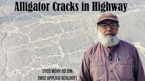 Alligator/Fatigue Cracking in HMA (Highway) | Lecture 68 | Syed Mohy Ud Din | Materials Engineer