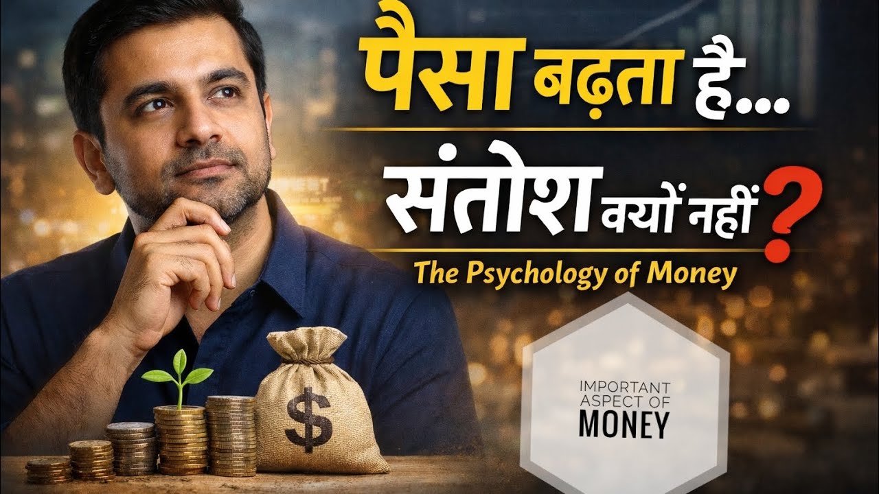 पैसा बढ़ता है… संतोष क्यों नहीं? | The Psychology of Money #psychologyofmoney 