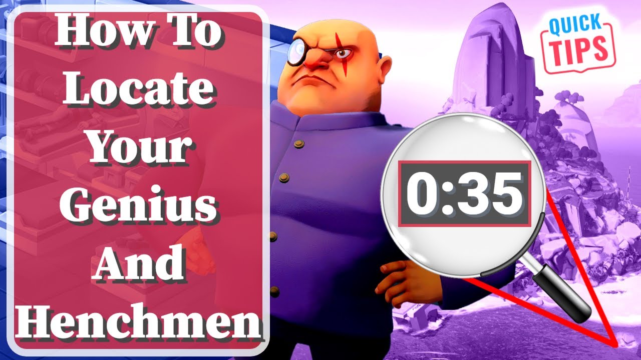 Evil Genius 2 - How To Locate Your Genius And Henchmen
