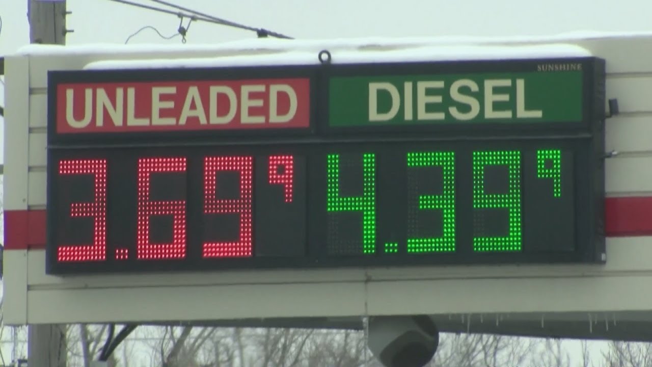 Gas prices reaching highest number in over a decade - YouTube