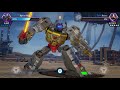 Transformers Forged To Fight - Arena Battle (Grimlock - Drift - Optimus Prime)