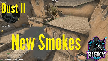 CS:GO Dust 2 - Smoking B Site From Catwalk