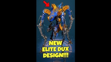 NEW ELITE DUX DESIGN!!! 🔥 | War Robots 10.5 #WarRobots #WR #Elite #Dux
