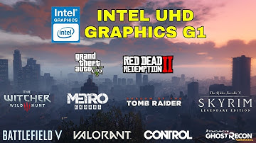 Intel UHD Graphics G1 Gaming Test ! 2020