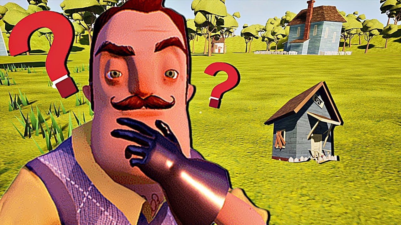 HELLO NEIGHBOR DE A SZOMSZÉD HÁZA NAGYON KICSI
