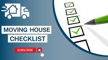 Moving House Checklist