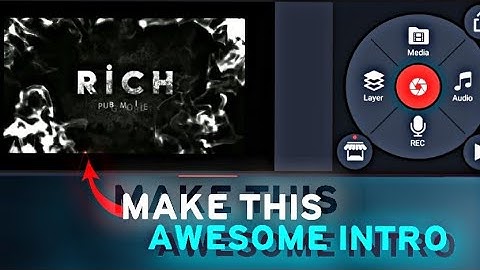 How To Make pubg Rich intro@pubg rich intro tutorial