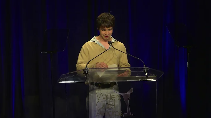 Julio Torres presents the 2024 WGA Award for Quiz and Audience Participation to The Chase writers