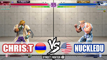SF6 ➤ Chris Tatarian (Ken) VS NuckleDu (Guile)【Street Fighter 6】