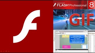 Tutorial Insertar un GIF Correctamente en Flash 8