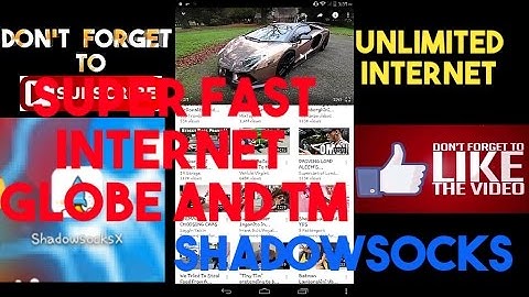 FREE INTERNET FOR GLOBE-TM (TUTORIAL HOW TO MAKE FREE INTERNET)